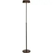 Mantra-Iluminacion LED-Stehleuche Noa II, Touchdimmer, Stahl, schwarz