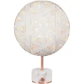 Forestier Chanpen S Hexagonal Tisch kupfer/weiß