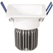 ATILED LED-Einbaulampe Toodle eckig symmetrisch, weiß