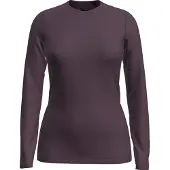 Icebreaker 260 Tech Crewe Merino Long Sleeve Base Layer Lila L Frau