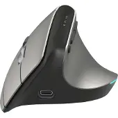 Hama 00182691, rechts, Vertikale Ausführung, Optisch, RF Wireless + Bluetooth, 2400 DPI, Anthrazit