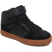 Dc-shoes Sneaker "Pure High-Top EV", Jungen, Gr. 11,5(28,5), schwarz (schwarz, gum), Obermaterial: Leder / Futter: Textil / Außensohle: Gummi., Schuhe Sneaker