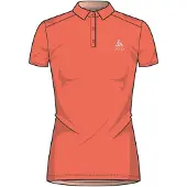 Odlo Damen Poloshirt Cardada 222201-32000 XS - Hot Coral - XS