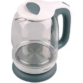 Feel-Maestro MR-056-GREY, 1,7 l, 2200 W, Grau, Glas, Wasserstandsanzeige, Überhitzungsschutz