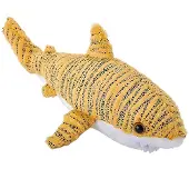 Wild republic Foilkins Tigerhai-teddy Golden Golden One Size