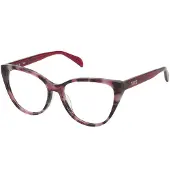 Tous Brille mit Sehstärke für Damen Schmetterling Violett VTOB95