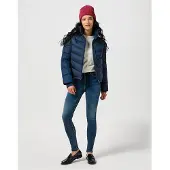 Wrangler | Damen Winterjacke Short Puffer Jacket gesteppt warm Casual Winter Größe XL