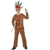 Atosa Indian Jungenkostüm