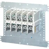 Hensel 2000547 Einspeisungsklemme, 150 qmm, 5polig, auf Einbauplatte Mi VE 125