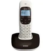 Brondi Nice, DECT-Telefon, Freisprecheinrichtung, Anrufer-Identifikation, Schwarz