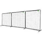 Exit Backstop Ballfangnetz 300x900 cm für Fußball im Garten, 3 Netze je 300x300 cm, auch einzeln aufstellbar, mit Verankerungsset