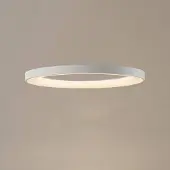 Mantra-Iluminacion Smart LED-Hängelampe Niseko II, Ø 50 cm, weiß, CCT, dimmbar