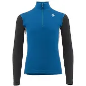 Aclima - Warmwool Mock Neck Junior - Merinounterwäsche Gr 150 blau