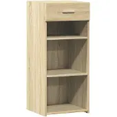 vidaXL Sideboard Sonoma-Eiche 40x42,5x93 cm Holzwerkstoff