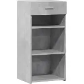 vidaXL Sideboard Betongrau 45x42,5x93 cm Holzwerkstoff