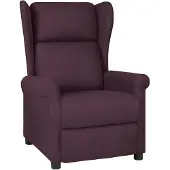 vidaXL Relaxsessel Creme Stoff