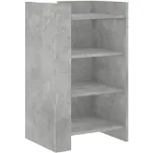 vidaXL Sideboard Betongrau 45x35x75 cm Holzwerkstoff