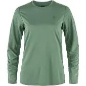 Fjällräven - Women's Abisko Day Hike L/S - Funktionsshirt Gr S grün