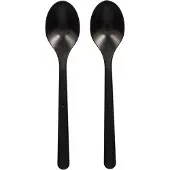 Papstar 1000 Löffel (Mehrweg), Bio-PP, 18,5 cm, weiss, extra stabil