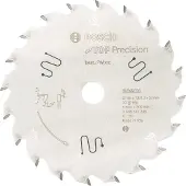 Bosch Kreissägeblatt Top Precision Best for Wood, 165 x 20 x 1,8mm, 20 Zähne - 2608642385