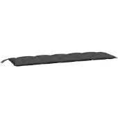 vidaXL Gartenbank-Auflage Anthrazit 180x50x7 cm Oxford-Gewebe