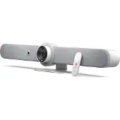 Logitech Rally Bar, Gruppen-Videokonferenzsystem, 4K Ultra HD, 30 fps, 5x, 3x, Weiß