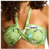 Seafolly - Women's Kasbah Halter Bandeau - Bikini-Top Gr 34 bunt