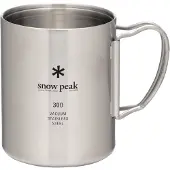 Snow Peak - Stainless Vacuum Double Wall - Becher Gr 300 ml grau