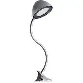Hobby Hall Schreibtischlampe mit Clips RONI LED SILVER CLIP 02876