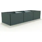 GFP 351 x 119 x 77 cm Hochbeet, Anthrazit - (GFPV00393)