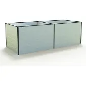 GFP 235 x 99 x 77 cm Hochbeet, Aluminium eloxiert - (GFPV00359)