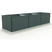 GFP 351 x 77 x 77 cm Hochbeet, Anthrazit - (GFPV00385)