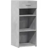 vidaXL Sideboard Betongrau 40x42,5x93 cm Holzwerkstoff
