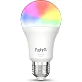 FRITZ! FRITZ!DECT 500, Intelligente Glühbirne, Silber, Transparent, Weiß, LED, Multi, 2700 K, 6500 K