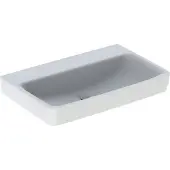 Geberit Waschtisch Renova Plan 75x48cm, o. Hahnl., o. ÜL, weiß KeraTect