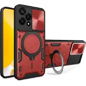 Techsuit CamGuard Pro Back Cover Hülle für HONOR 200 Lite - Rot