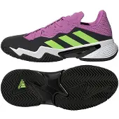 Adidas Tennisschuhe Barricade Allcourt (Stabil) carbongrau/lila Herren