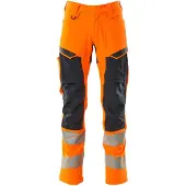 Mascot ACCELERATE SAFE Warnschutz-Stretchhose 19479 Gr. 82C58 hi-vis orange/schwarzblau