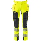 Mascot Herren Hose mit Hängetaschen ACCELERATE SAFE Hi-vis Gelb / Schwarzblau 50 - 19031-711-17010-76C50 - Hi-vis Gelb / Schwarzblau