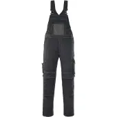 Mascot Leipzig Latzhose mit Knietaschen UNIQUE Schwarz / Dunkelanthrazit 66 - 12069-203-0918-82C66 - Schwarz / Dunkelanthrazit