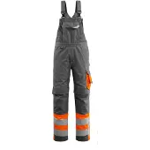 Mascot Sunderland Latzhose mit Knietaschen SAFE SUPREME Dunkelanthrazit / Hi-vis Orange 54 - 15669-860-1814-76C54 - Dunkelanthrazit / Hi-vis Orange