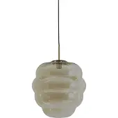 Light & Living Ø 45cm Pendellampe Misty mit Bernsteinglas