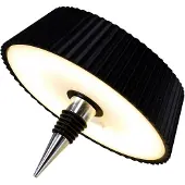 Mantra-Iluminacion LED-Tischleuchte Relax, schwarz, Flaschenaufsatz, Akku