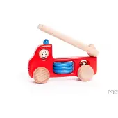 Bajo Holz-Feuerwehrauto Luxus Spielzeugauto - 15 cm