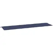 vidaXL Gartenbank-Auflage Marineblau 200x50x3 cm Oxford-Gewebe