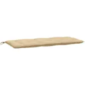 vidaXL Gartenbank-Auflage Melange Beige 120x50x7 cm Stoff