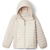Columbia Jacke Powder Lite II Hooded Jacket Kinder Chalk Stone-M