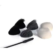 Rycote Überzüge, Grau, 30er-Pack