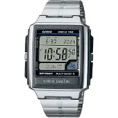 Casio WV-59RD-1AEF Collection Digital Funkarmbanduhr Schwarz/Stahlfarben