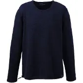Mufflon - Viktor - Wollpullover Gr L blau